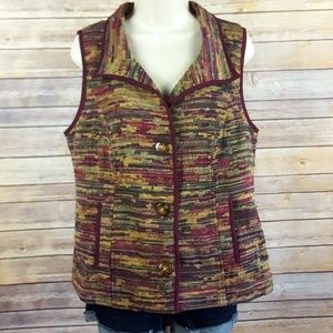 Christopher and Banks,  tapestry vest